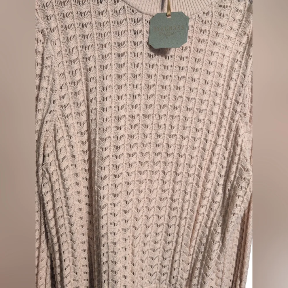 Nwt Chic Ryegrass Knit Sweater Xlong Sleeves Career Club Top Dress Casual XL - Picture 2 of 10